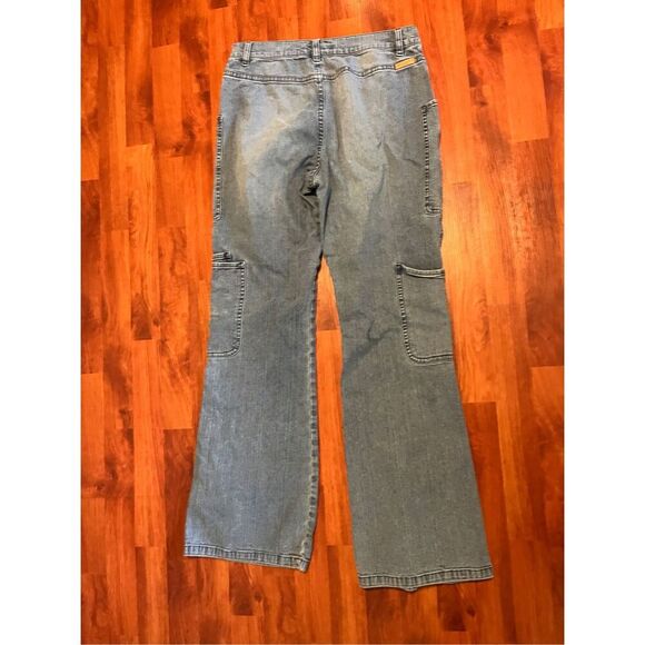 Y2K Tommy Hilfiger Women's Cargo Jeans size 11 - Picture 5 of 14